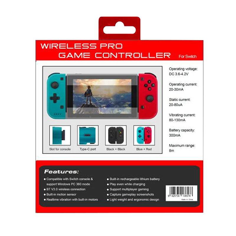 Беспроводной игровой контроллер Pro для консоли nintendo Switch Joypad геймпад джойстик Bluetooth для геймпад для kingd Switch контроллер