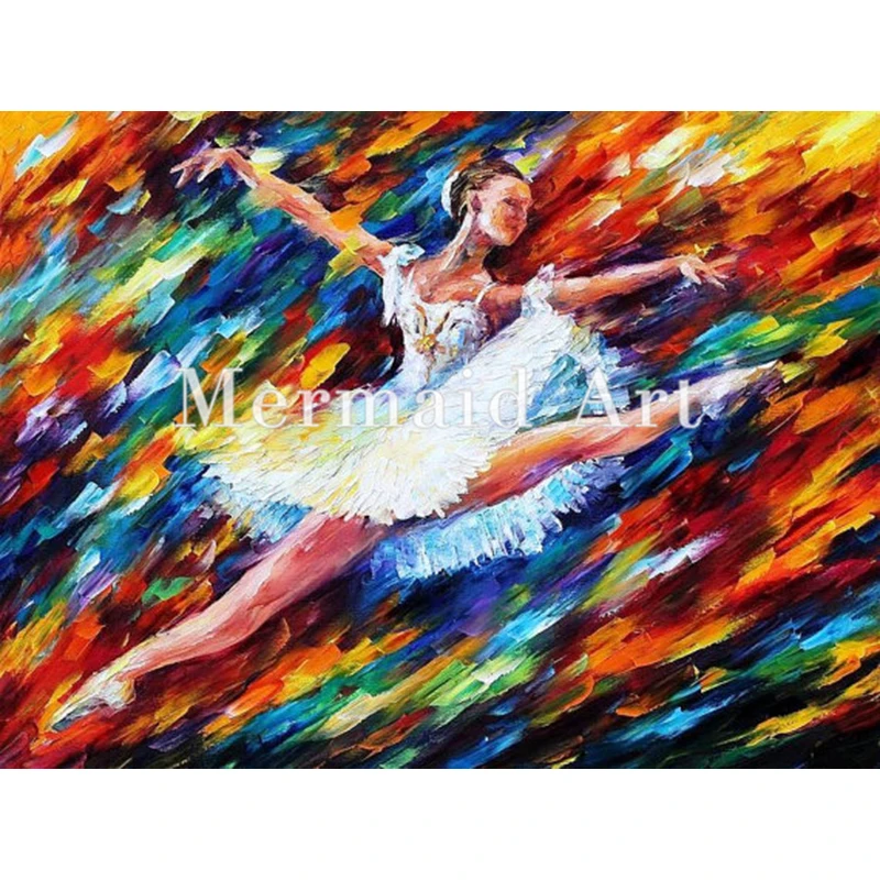 

Hand Painted Oil Painting On Canvas For Contemporary Abstract Elation Thick Palette Knife Painting Living Room Decor Artwork Art