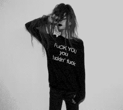 Tumblr Pullover Hoodies Women Street Warm Black Unisex Teen Girls