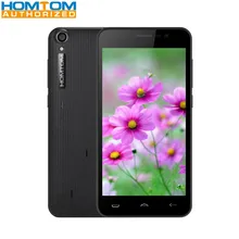 Homtom HT16 5.0 pouce 3G Smartphone Android 6.0 MTK6580 Quad Core 1.3 GHz 1 GB RAM 8 GB ROM Réveil Geste GPS A-GPS Bluetooth 4.0