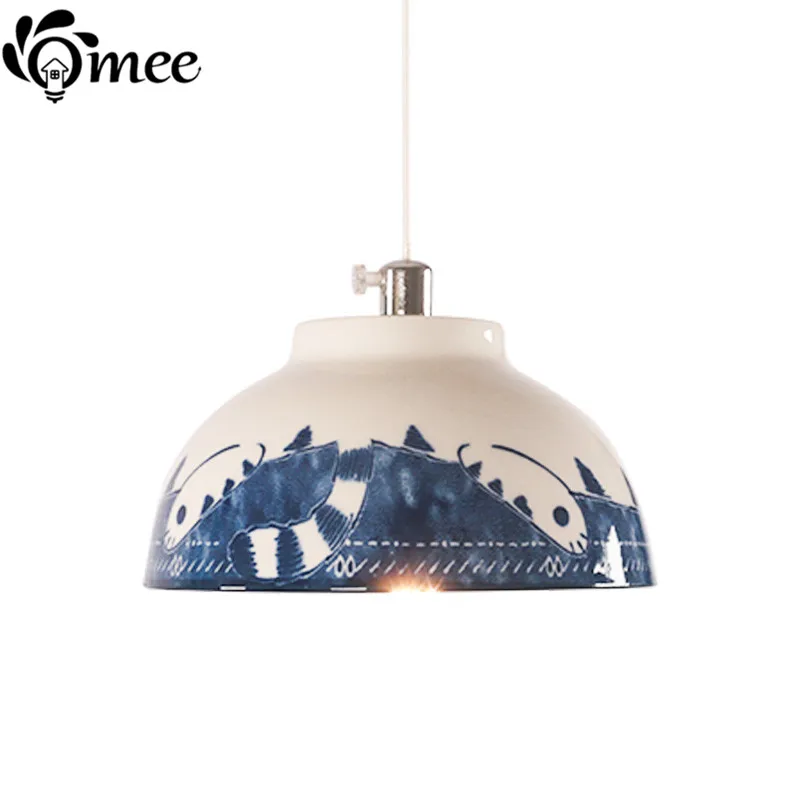 

Vintage Pendant Light Nordic Porous Loft E27 LED Lampshade Bar Restaurant Lamp Creativity Style Rust Pendant Lamp