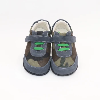 

TipsieToes Top Brand High Quality Genuine Leather Stitching Kids Children Shoes Barefoot For Boys 2020 Spring New Arrival