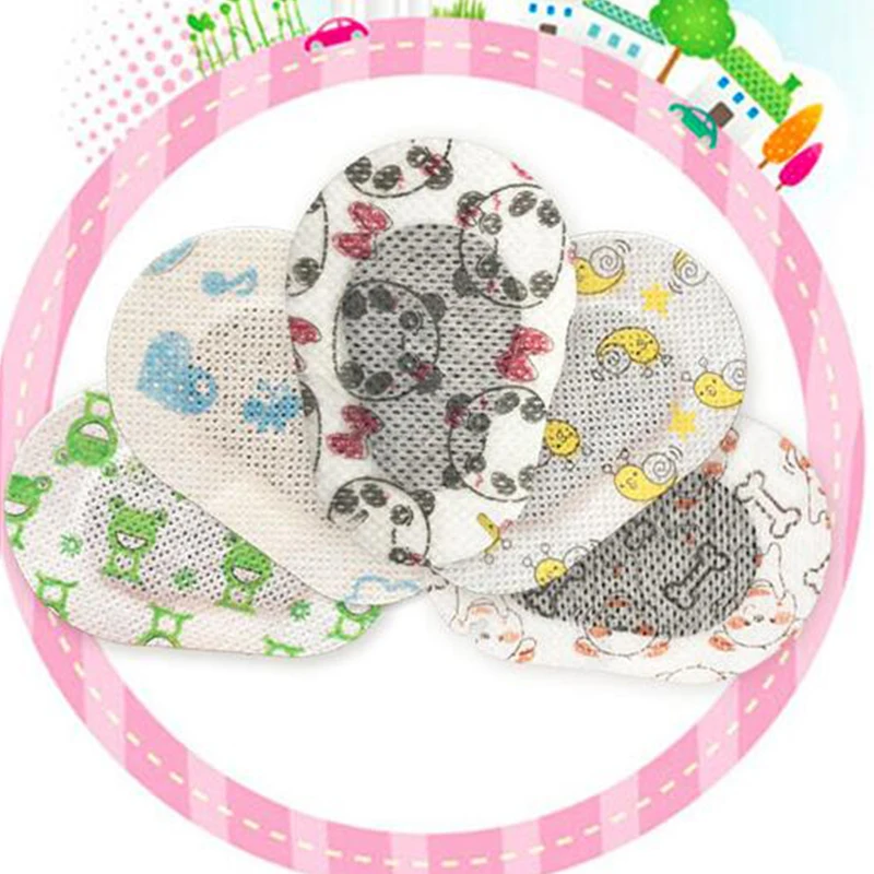 20Pcs Cartoon Amblyopia Eye Patches Colorful Child Amblyopia Training Orthoptic Corrected Eyeshade Occlusion Medical Eye Patches 4