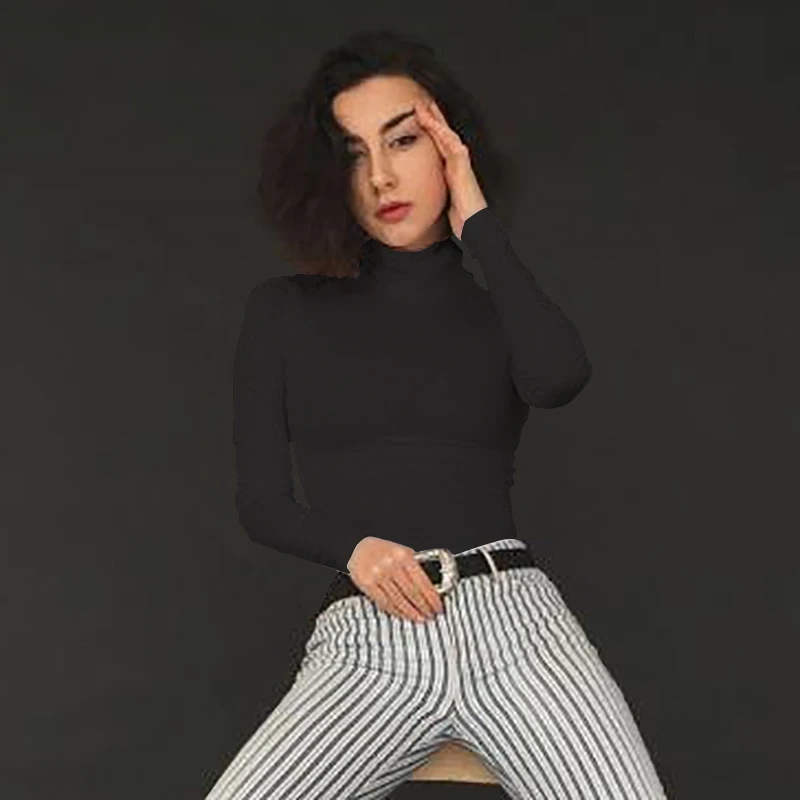 Rapcopter Women Autumn Suede Warm Bodysuit Sexy Black Bodycon Long Sleeve Bodysuits Womens Skinny Turtleneck Basic Casual Romper Rapcopter Women Autumn Suede Warm Bodysuit Sexy Black Bodycon Long Sleeve Bodysuits Womens Skinny Turtleneck Basic Casual Romper