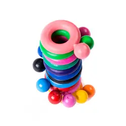 Корейская версия вкус 6 цветов кольцо игрушка детская нетоксичный карандаш головоломки Обучающие съедобные палец рисунок художественные
