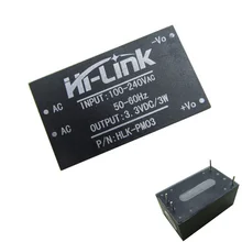HLK-PM03 AC-DC 220 В до 3,3 В понижающий модуль питания Buck умный бытовой выключатель конвертер