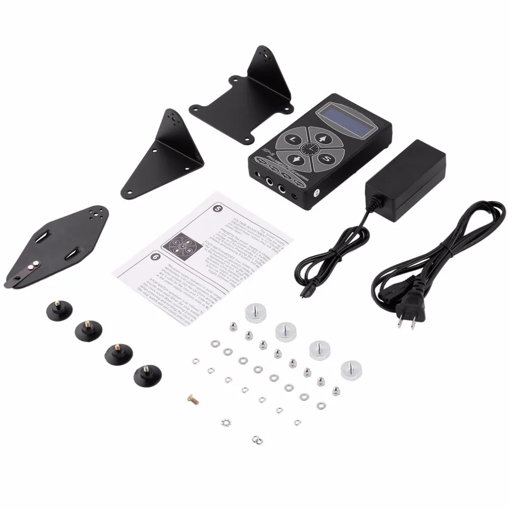 Professional Tattoo Power Supply Hurricane HP 2 Powe Supply Digital Dual LCD Display Tattoo Power Supply