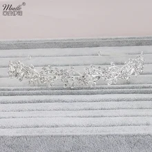 Miallo Люкс Блестящий Кристалл Волос Тиара Свадебные Rhinestone Короны Повязка Свадебные Диадемы Невесты Принцесса Друг Подарок Ювелирные Изделия Волос