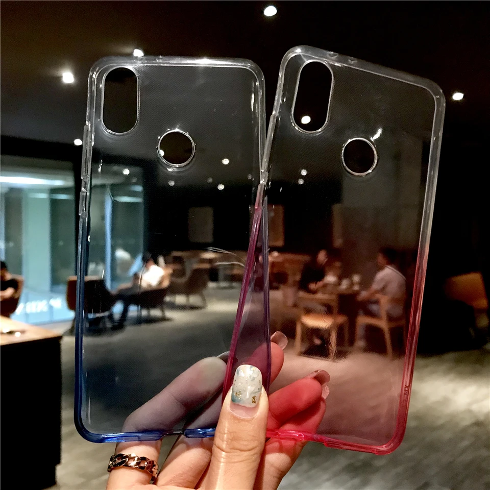 Блестящий Радужный цветной чехол для XiaoMi RedMi Note 6 Pro 6A 5 5A 4A 3S 3 4 4X Plus силиконовый iphone