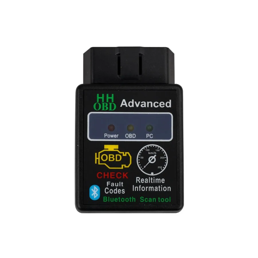 V2.1 Bluetooth ELM327 OBD HH OBDII Автомобильный диагностический сканер 3231 чип работает на Android/Symbian/Windows