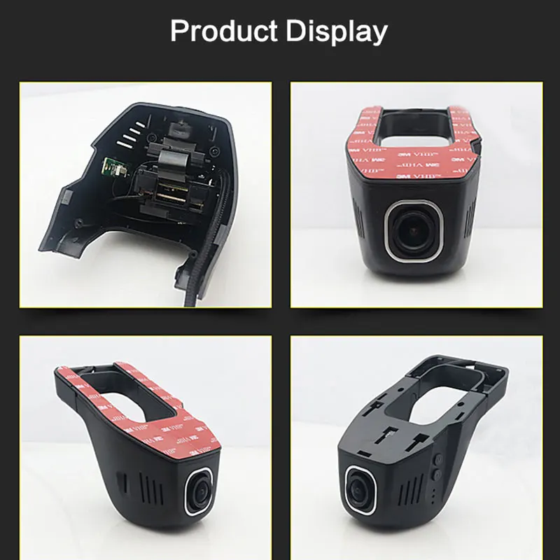 Jiluxing 1080P mini WIFI Автомобильный видеорегистратор с двумя камерами автомобильные