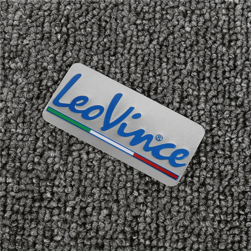 

2PCS/Lot New Arrval Aluminium Motorcycle Exhaust Pipes Pipe Decal Sticker Cool Personality Scorpio For Leovince