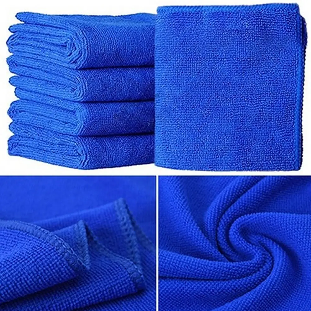 5X авто Уход Сказочный большой синий мыть ткань микрофибра полотенца для уборки