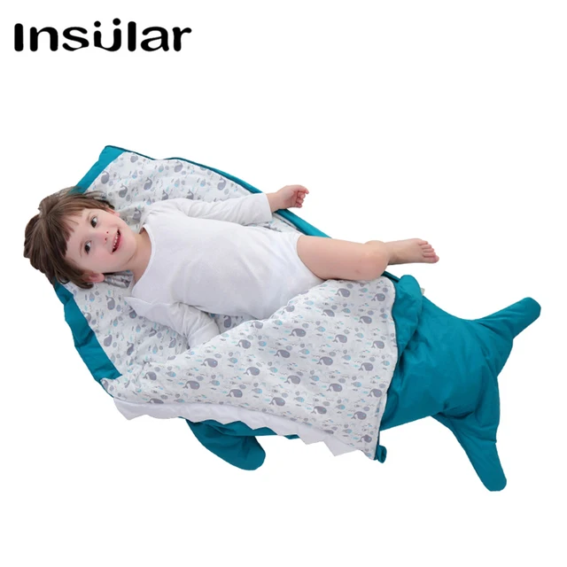 2017 Cotton Shark Baby Sleeping Bag Children Sack Warm 2017 Cotton Shark Baby Sleeping Bag Children Sack Warm Blanket Swaddle Quilt