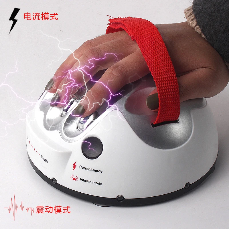 

SHOCKING LIAR eSmart Detector True or Dare Game Gag Practical Joke Toys Polygraph Party Game Reloaded Entertainment Shock Game