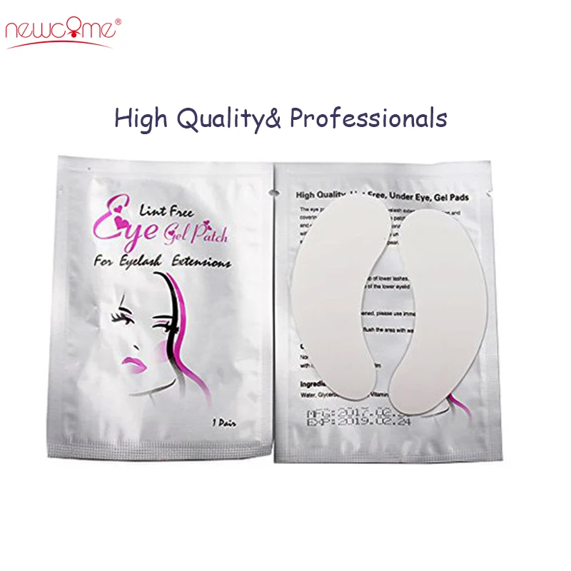 

High Quality Under Eye Lint Free Eye Pad Patch Eyelash Extension Eye Pads Lashes Hydrogel Eye Patches Professionals Makeup Tools