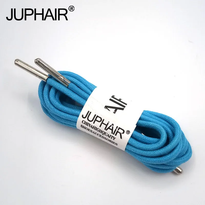 

1-12 Pairs Sky blue chaussures femme round laces veters voor schoenen veters schoen shoe strap shoestring led shoelaces men rope