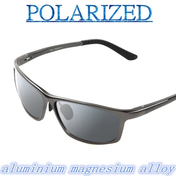 

2019 Magnesium aluminum alloy fishing Men polarized sun glasses UV400 polarized sunglasses driving Spring glasses legs