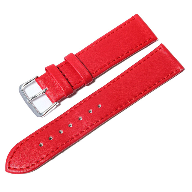 Weave PU Leather Strap Watchband 12MM, 14MM, 16MM, 18MM, 20MM Watch Band New Candy Colors Clock Straps for Watches