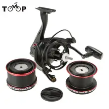 YF8000+ 9000 двойная линия литье колесо правое/Левая рукоятка Рыболовная катушка карп лодка 12+ 1BB спиннинговая Рыболовная катушка с резервная катушка