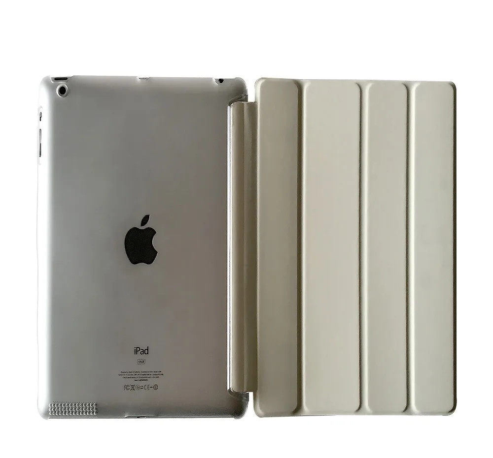 Чехол для iPad 2 iPad 3 iPad 4 YRSKV PC жесткий+ умный чехол из искусственной кожи с функцией автоматического сна ультра тонкий чехол для планшета для iPad 2/3/4