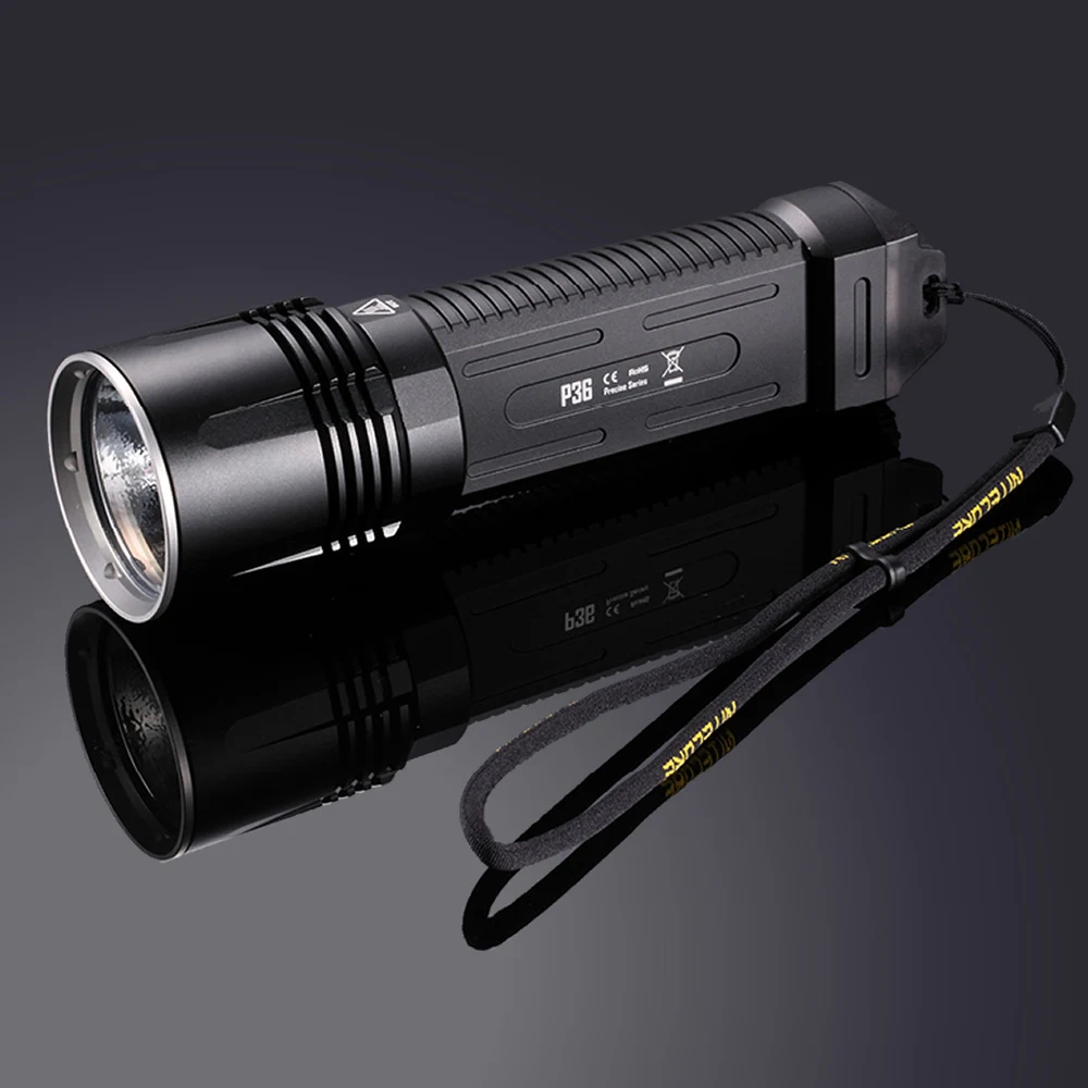 Бесплатная доставка Nitecore P36 18650 Перезаряжаемые батареи 2000Lm нейтральный белый