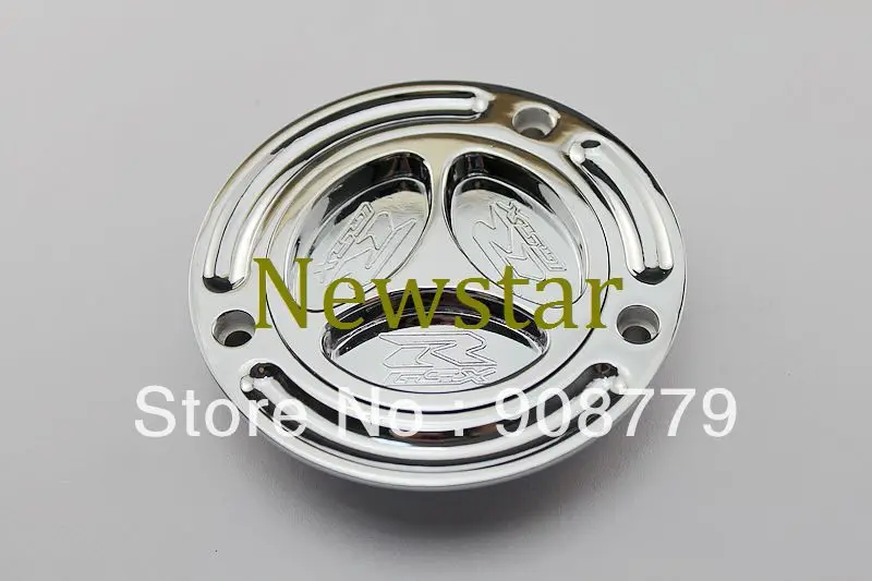New Chrome Keyless Fuel Tank Gas Cap For Suzuki GSXR 1000 2003 2004