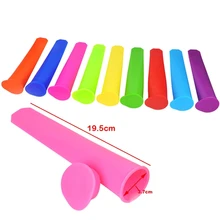 Форма для мороженого замороженный поднос делая прессформы для мороженого силикон случайный цвет смешивания пищевой силиконовая форма для льда самодельный Лед Крем