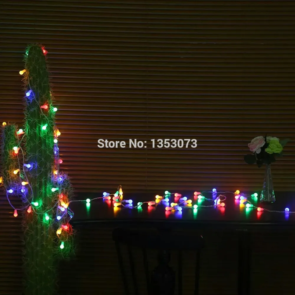 2016 Creative Novelty Lights  Ball led String Garland Pandant Light for Garden Decoration Party Decoration Christmas lights - rgb lighting 1-2