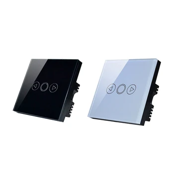 

New Arrival LED Touch Dimmer Switch 20-600W Crystal Panel Wall Controller Switch for Led Light and Dimming Halogen Lamp