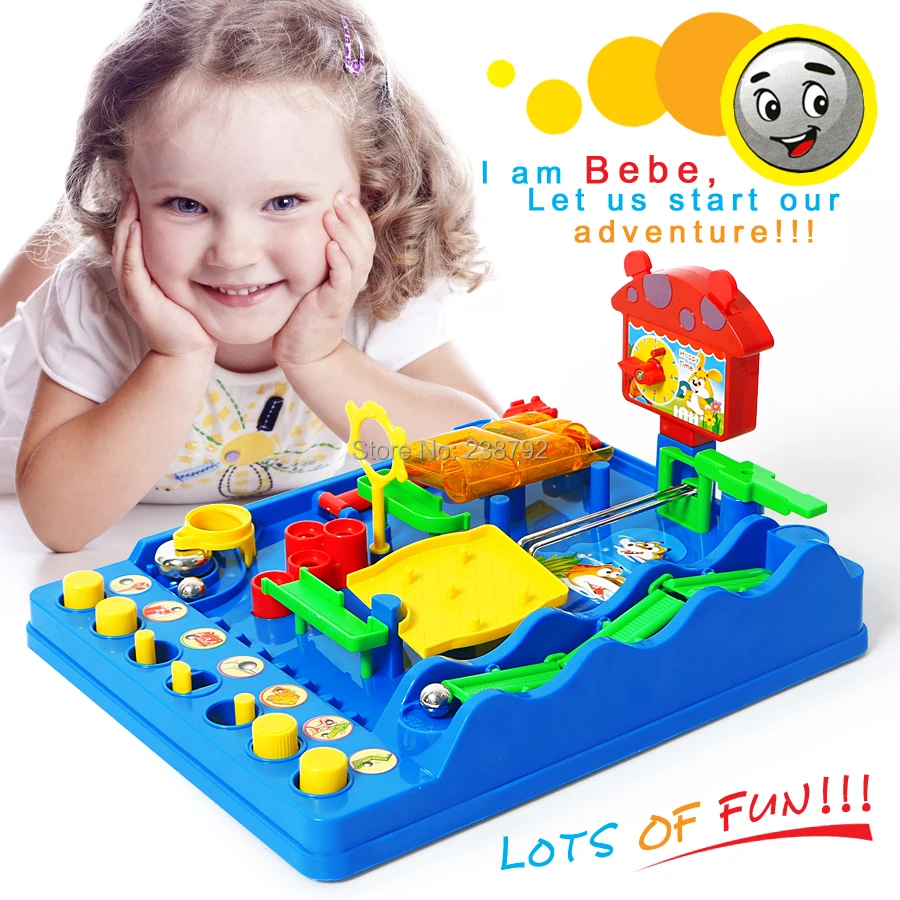 Интеллектуальная настольная игра Монтессори Perplexus ball Adventure of Bebe Perplexus Bakham Maze головоломка для родителей-Детская обучающая игрушка