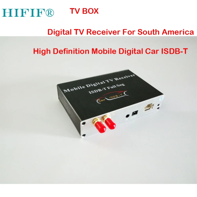 Car Mobile TV tuner ISDB T Receiver External Digital TV Receiver Fit