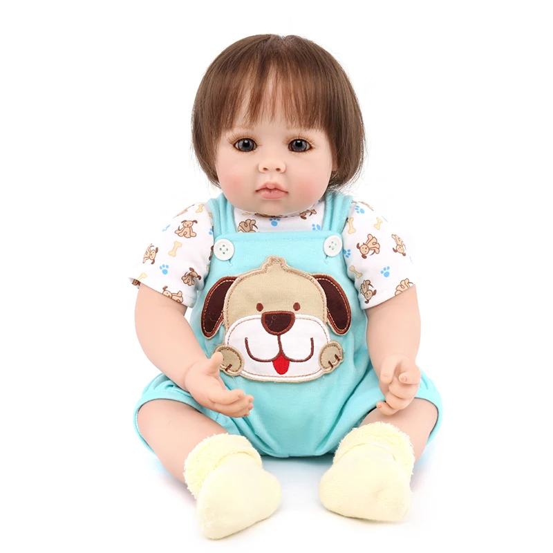 NKDOLL 50 см Реалистичная мягкая кукла Bebe для тела девочка Возрожденные куклы дети растут игрушки подарок