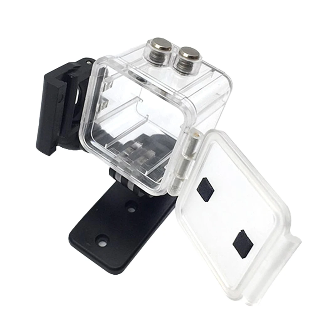 Dive Housing Case Shell for Quelima SQ13 Mini Action Camera - Up to 30 Meters (98 feet) Waterproof  - Transparent Clear