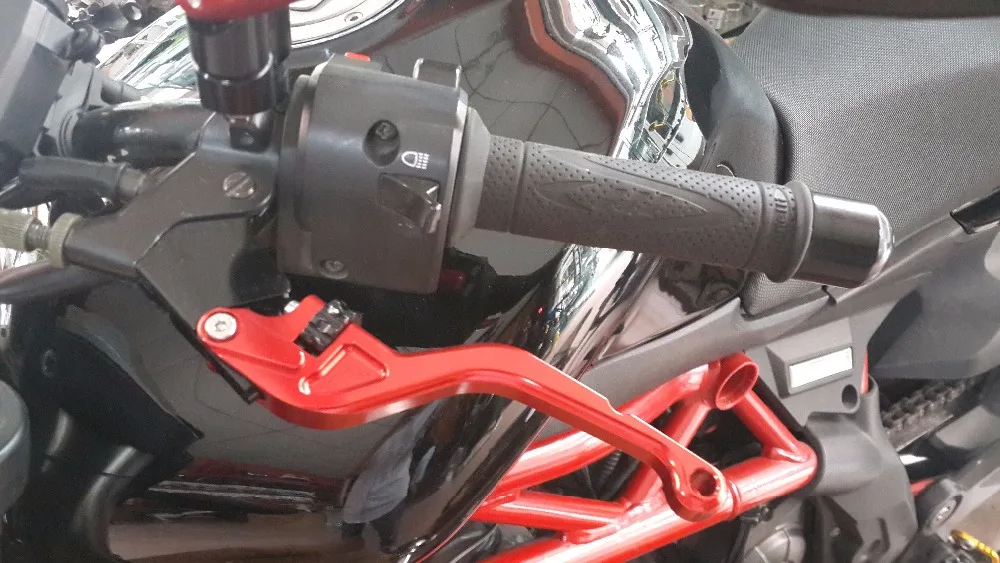 BJMOTO CNC короткие рычаги тормозной муфты для DUKE 390 200 125 RC390 RC200 RC250 RC125|brake clutch levers|short