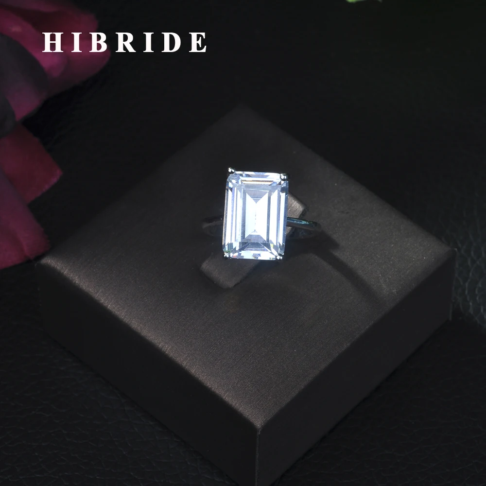 HIBRIDE новинка 2019 классический дизайн форма короны квадратный овал куб цирконий