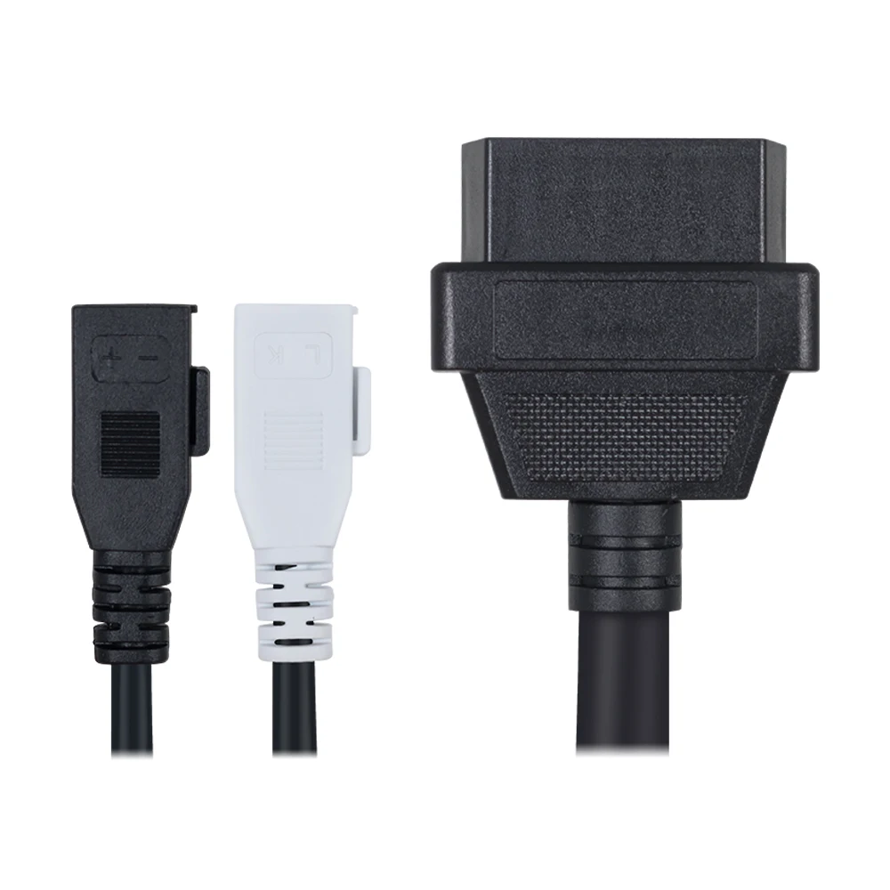 Автомобильный диагностический кабель Kingbolen 2X2 OBD1 OBD2 сканер 2P + подходит для Audi 2pin