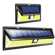 

80/180 COB LED Solar Light PIR Motion Sensor Solar Powered Lamp Waterproof Garden Decoration Street Path Way Wall Light