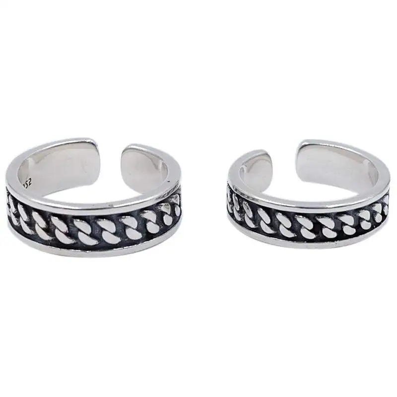 

Rings Rose Anti-allergy Smooth Simple Wedding Couples Rings Bijouterie Boys Jewelry