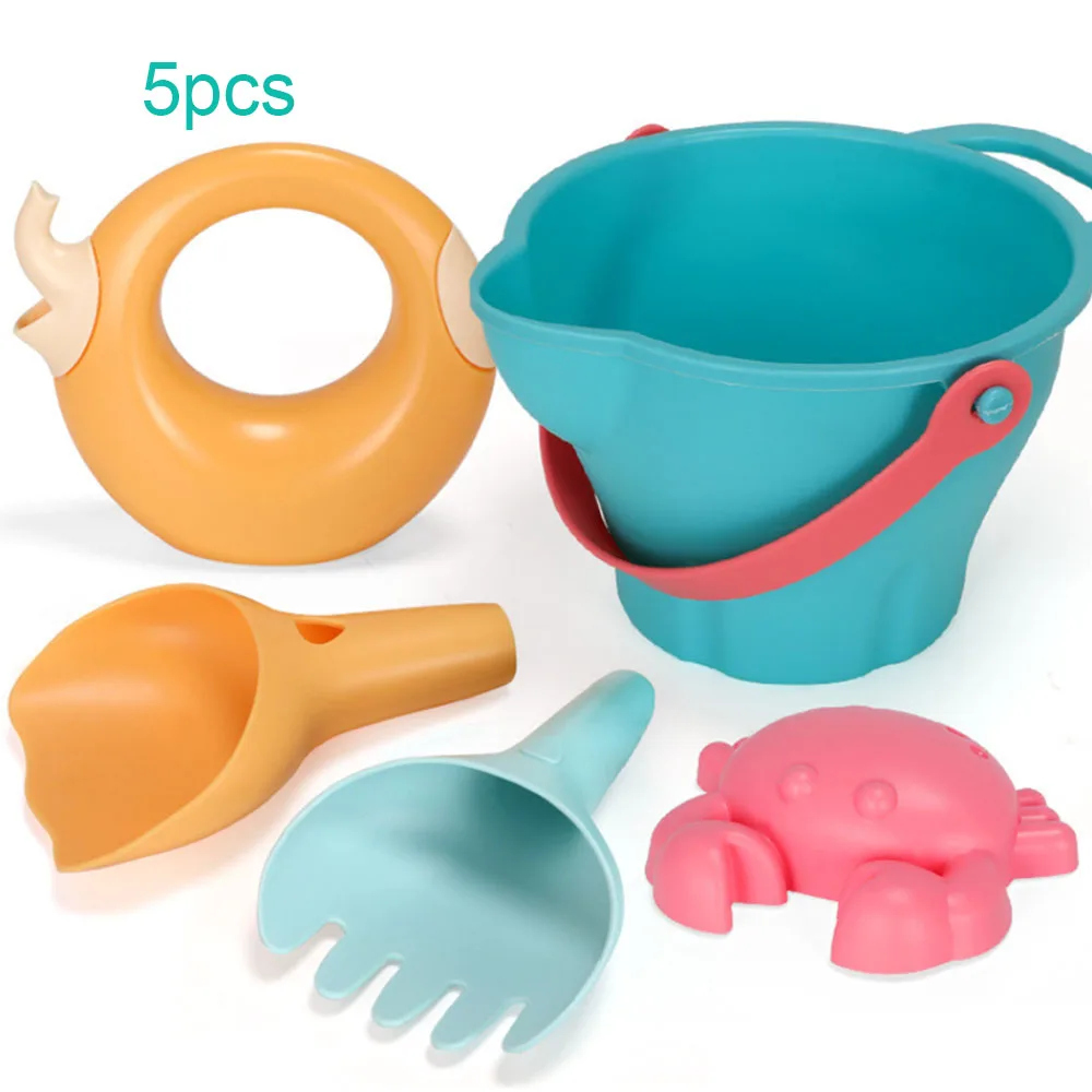 Finest 5-17pcs Castle Sand Clay Mold Digging Shovel Tools Water beach toy Bath Water Playing Toy Portable