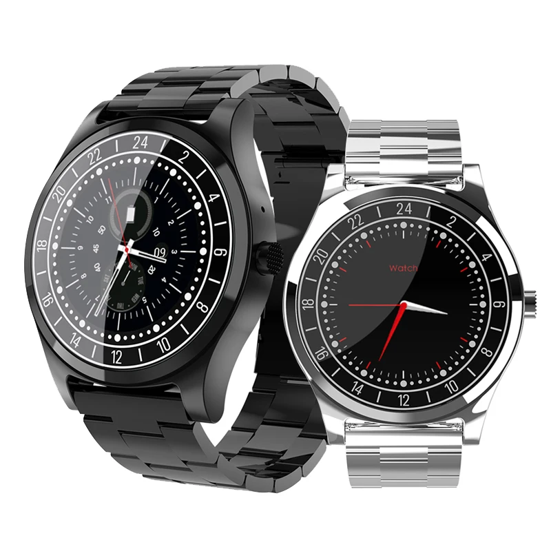 Мужские деловые умные наручные Bluetooth часы RUIJIE с функцией измерения пульса и