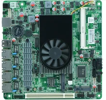 Firewall motherboard for 4 lan, 1U firewall appliance mini-itx d525 motherboard with 4* Intel 82583V 10/100/1000Mbps Ethernet