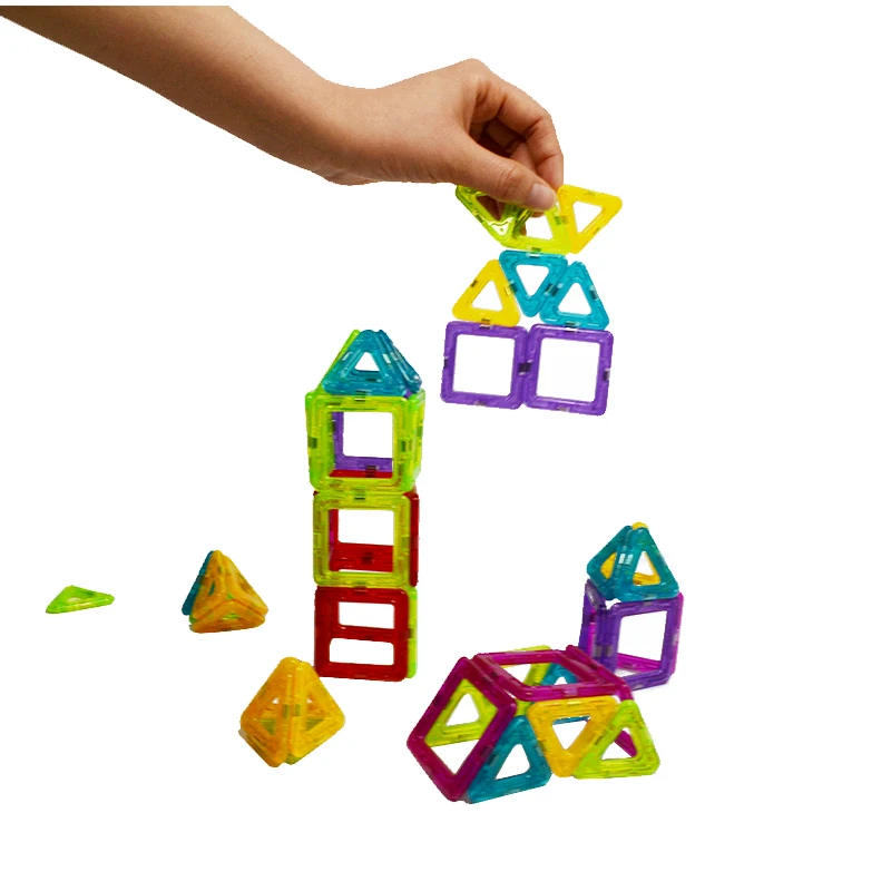 50 pcs Magnetic Constructor DIY Magnetic Blocks Children Toys Educational Blocks Set Funny Magnetic Building Models (21)