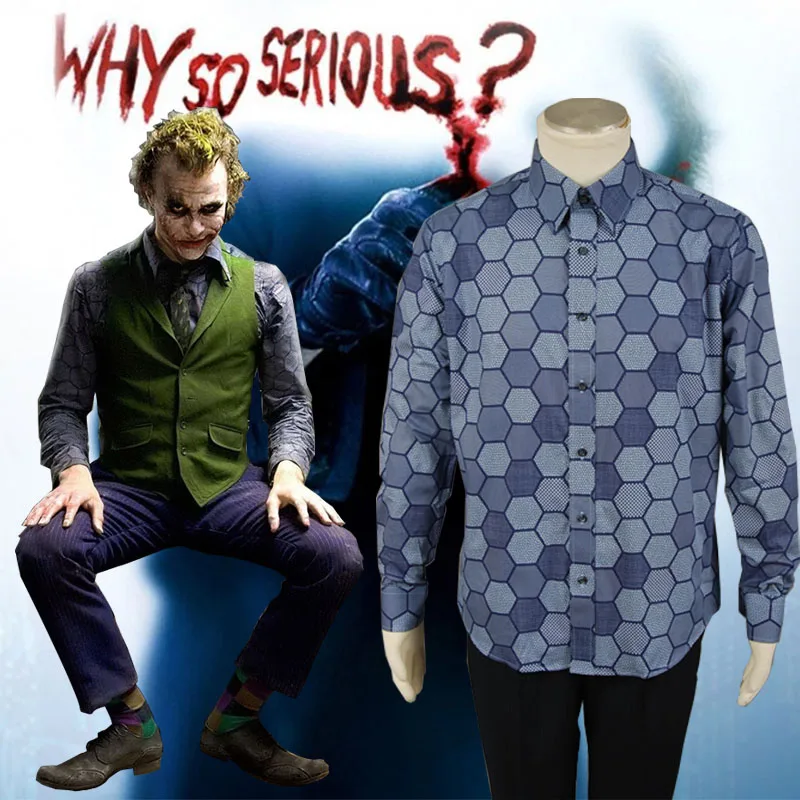 Batman Arkham Asylum City Batman Dark Knight Joker Hexagon Green Vest