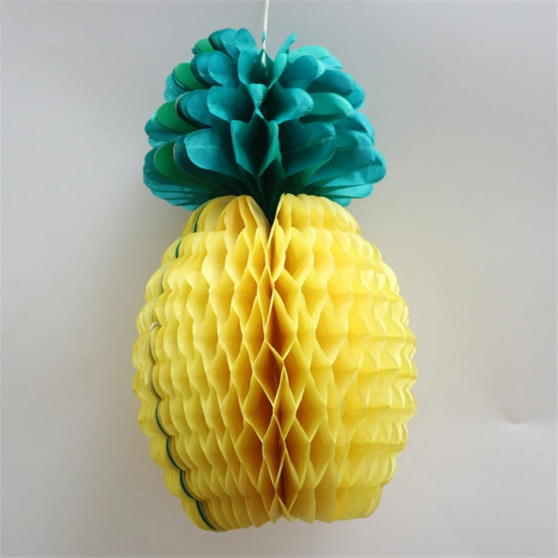 5pcs/Lot Paper Lanterns Pineapple Pom 3 Sizes to Choose Baby Shower Birthday Wedding Engagement Party Supplies Decor Set | Дом и сад
