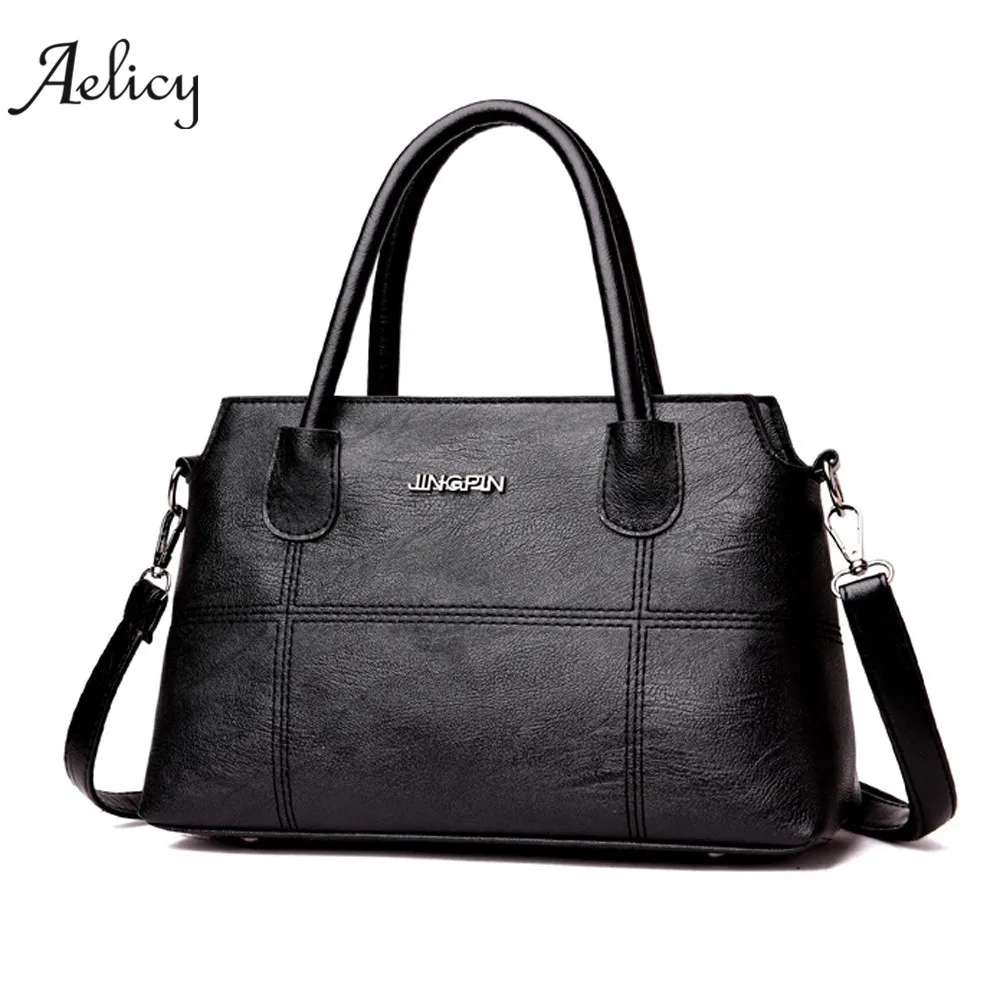

Fashion Women Leather Splice Handbag Shoulder Bag Crossbody Bag Tote Bag Luxury High Quality Crossbody Bags For Women