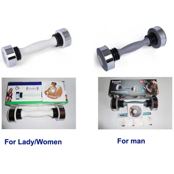 

Shaking Weight Man Women Dumbbell For Keep Workout Fitness Exercise Equipment DVD Included Muscle Toning Dumbbell