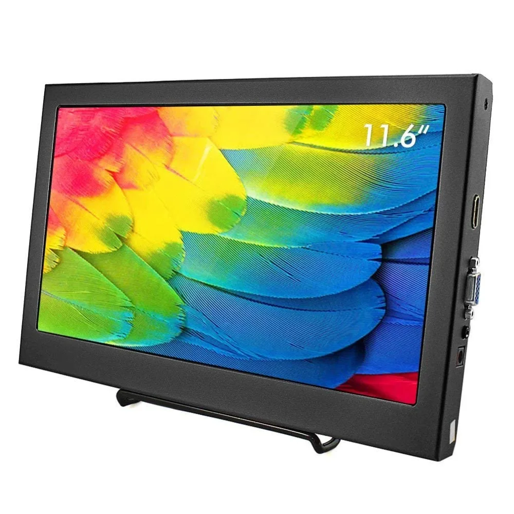 

11.6 inch 1920x1080 IPS screen LED LCD Display HD 1080P Portable Monitor HDMI/VGA Game Console /Raspberry Pi PS3 PS4 Xbox360