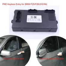 PKE система ввода без ключа для BMW F25/F26/(X3/X4) дистанционный ключ с 2 ручками автомобиля простая установка