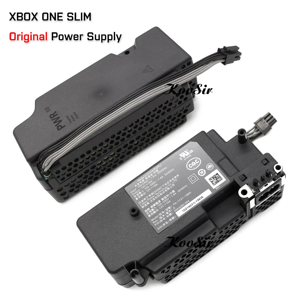 110 V-220 V Запасной источник питания для Xbox One S/Slim консоль внутренняя плата питания адаптер переменного тока PA-1131-13M